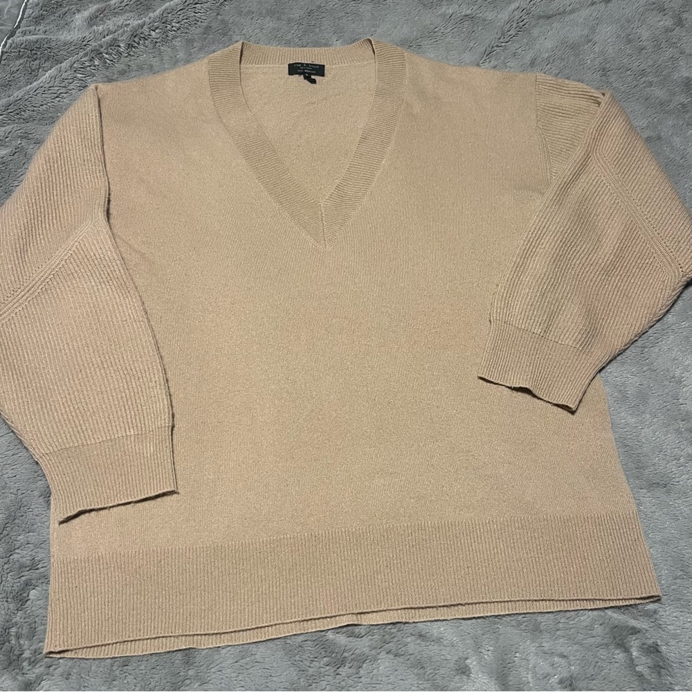 Rag & Bone Cashmere V-neck Sweater